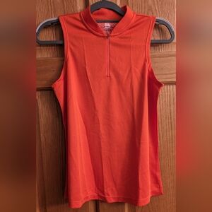 **3-for-15** Three Sixty 6 Collarless Golf Polo with Zipper